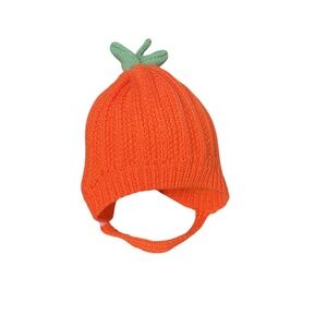 Cat & Jack Baby Orange Knitted Pumpkin Hat